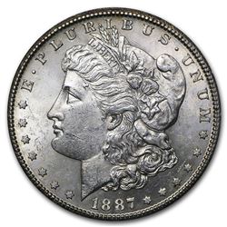 1887-S Morgan Dollar BU