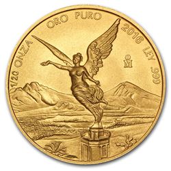 2016 Mexico 1/20 oz Gold Libertad BU