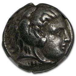 Macedonian AR Tetradrachm Alexander III (336-323 BC) VF NGC