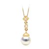 Image 2 : White Akoya Pearl and Diamond 'Royale' Pendant
