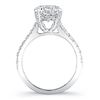 Image 3 : Natural 1.92 CTW Asscher Cut Diamond Engagement Ring 14KT White Gold