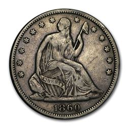 1860 Liberty Seated Half Dollar XF (Details)