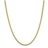 Image 2 : 14k Yellow Gold 3 mm Franco Chain - 22 in.