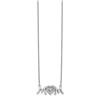Image 1 : 14k White Gold MOM Vibrant Diamond 18in Necklace - 18 in.