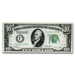 1928-B (F-Atlanta) $10 FRN AU