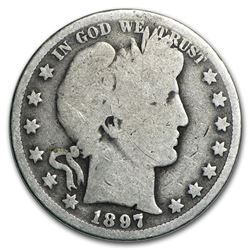 1897-O Barber Half Dollar AG