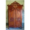 Image 1 : VICTORIAN ROCOCO ARMOIRE TV CABINET WARDROBE #1504238