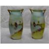 Image 1 : 2 Nippon Hand Painted Vases  #1504282