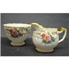 Image 1 : CHIC ROSES - AYNSLEY CHINA CREAM & SUGAR #1515682