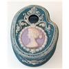 Image 1 : Scahfer & Vater Blue Jasperware Cameo  Powder #1516171