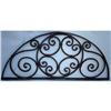 Image 1 : Wrought Iron Transom / Arch, No Welds #1516254