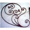 Image 1 : Wrought Iron Antique wall Decor Panel #1516259