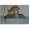 Image 1 : LALIQUE CHAMPAGNE DEER MINT IN BOX " DIAM " #1516491