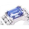 Image 1 : 5.1 ct SAPPHIRE diamonds ring sapphire diamond #1516614
