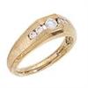 Image 1 : 2 carat G VS1 natural diamond ring five #1516618