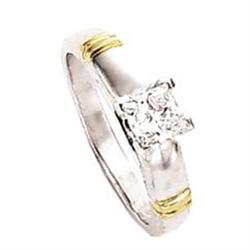 1.5 carat PRINCESS CUT SOLITAIRE diamond ring #1516670