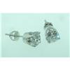 Image 1 : F VS1 2.51 carats DIAMOND STUDS EARRING studs #1516902