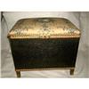 Image 1 : Wicker Bench Trunk Hamper England C.1920 #1527301