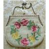 Lovely Needlework FLORAL BAG - PURSE  #1527464