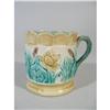 Etruscan Majolica Water Lily Mug, 1800's #1527690