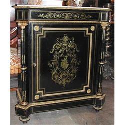 French Lacquered Napoleon III Marble Top #1539120