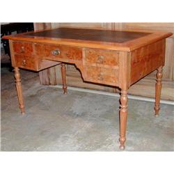 Lovely Louis Philippe Burled Writing Desk #1539124