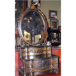 Magnificent Chinoiserie Table-Top Vanity #1539130