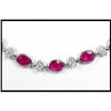 Image 1 : FINE RUBY 5 CARATS DIAMOND BRACELET WITH #1539196