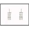 Image 1 : DECO DANGLE DIAMOND EARRINGS(price was $1,350) #1539266