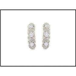 WORLD CLASS DIAMOND EARRINGS(price was $1,200) #1539272