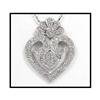 Image 1 : SPECTACULAR PLATINUM DIAMOND PENDANT(was $1700)#1539288