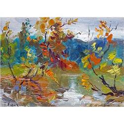  Small River Vishera. Decline  oil           #1539400