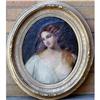 Image 1 : 19c AMAZING OIL PAINTING PORTRAIT OF YOUNG LADY#1539429