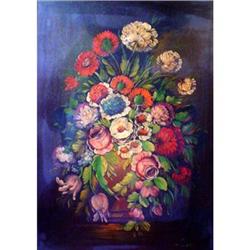 Gianny Italian Oil Painting, Flower Vase #1539438