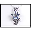 Image 1 : 14K White Gold Diamond, Moon Stone, and #1539573