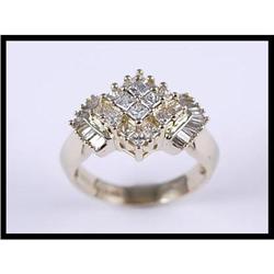 Lady's 14K Yellow Gold Diamond Ring #1539611