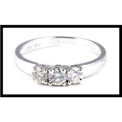 TRILOGY 3 STONE DIAMOND RING #1539657