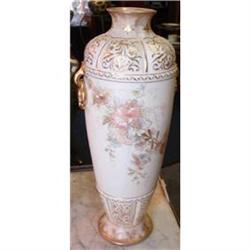 Antique Royal Bonn Vase, Hand Painted    #1539755