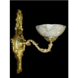 A pair of alabaster sconces #1539779