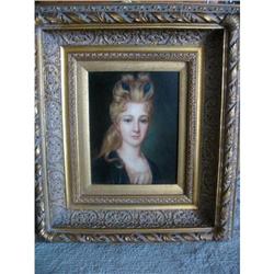 Beautiful Aristocratic French Woman Oil #1539820