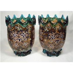 Harrach Matching Guilded Vases #1539825