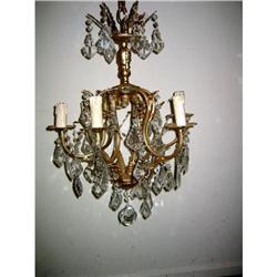 French crystal chandelier 12 lights #1539996