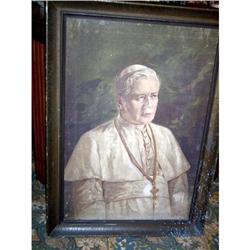 Pope Pio X  St. Piux X  oil on canvas portrait #1540039