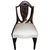 Image 1 : Pair Shield Back Hepplewhite Side Chairs #1556821