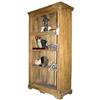 Image 1 : Tall Antique Rustic Pine Bookcase #1556826
