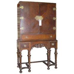 Chinese Chippendale Cabinet on Stand #1556834