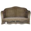 Image 1 : Vintage Wicker Rattan Settee Sofa #1556837