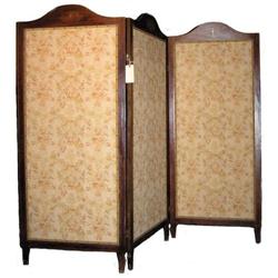 Fruitwood Folding Screen Room Divider #1556874