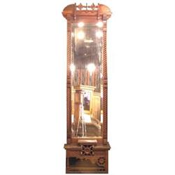 8 Foot Eastlake Looking Glass Pier Mirror #1556893