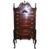 Image 1 : Chippendale Mahogany Highboy Chest #1556926